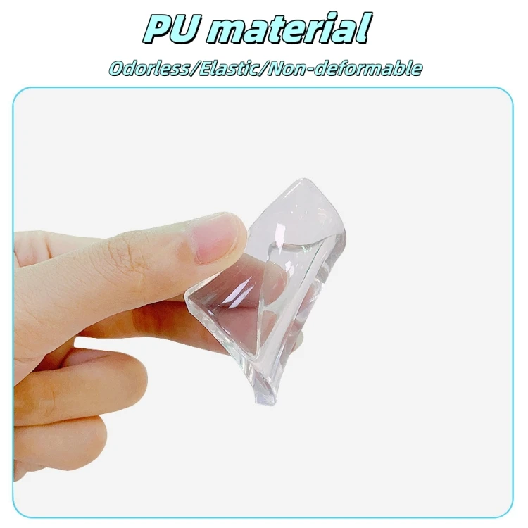 China Hot Selling Furniture Protection Flexible PU Anti Vibration Sticky Gel Pad Anti Vibration Feet Pads