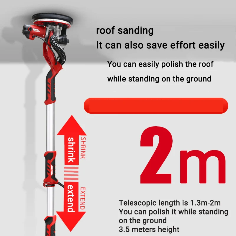 Factory Direct sale Drywall sander New Style wall Variable Speed Sanding Machine polishing  Portable Sanders