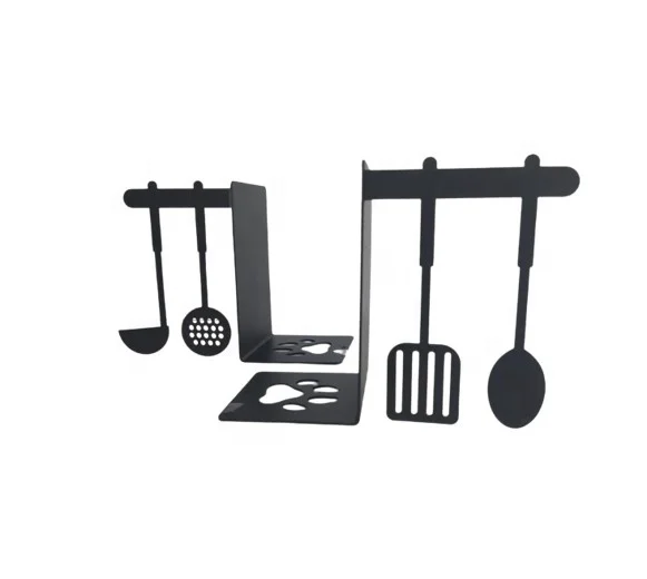 Настраиваемые металлические подставки для книг в форме сердца железные и алюминиевые офисного использования или подарок