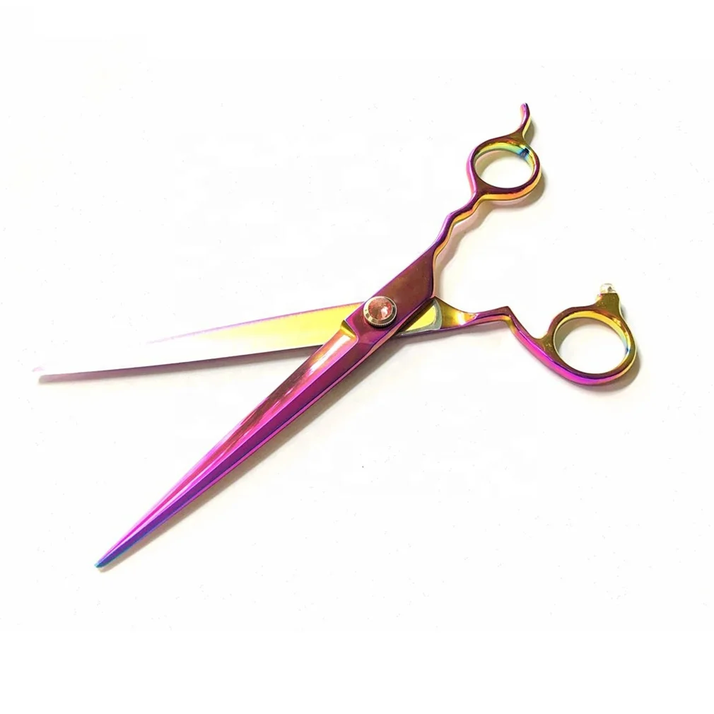 Новый стиль ножницы для груминга домашних животных стрижки шерсти кошек и собак