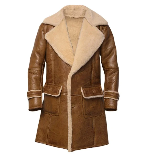 OEM Men Leather Coat Winter Coat for Men High Quality Wholesale price leather jackets for men and women