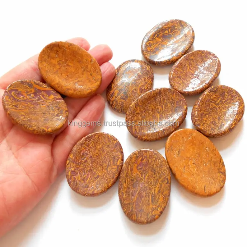 Wholesale Natural Custom Gem Crystals Healing Chakra Stones MARIYAM Worry Stone for Reiki Crystal Healing Meditation