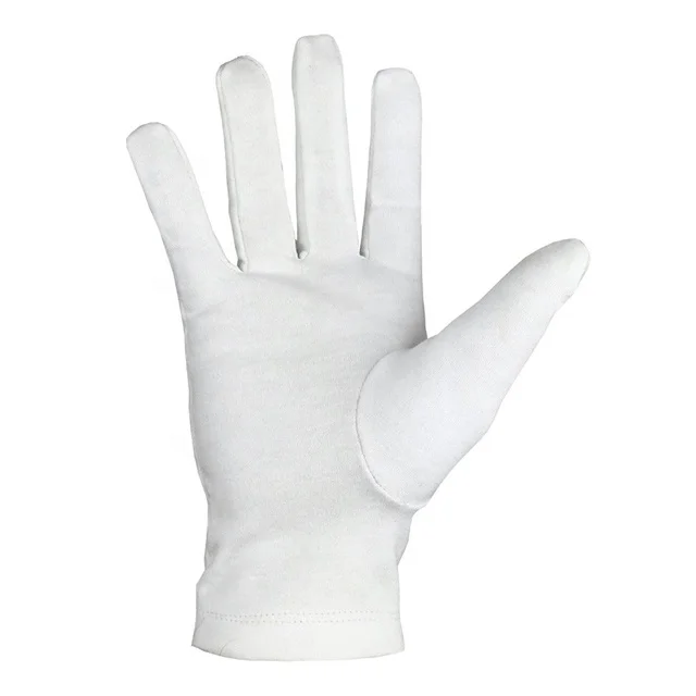 Free size High quality and Hot sale Masonic custom gloves with attractive look and cheap price