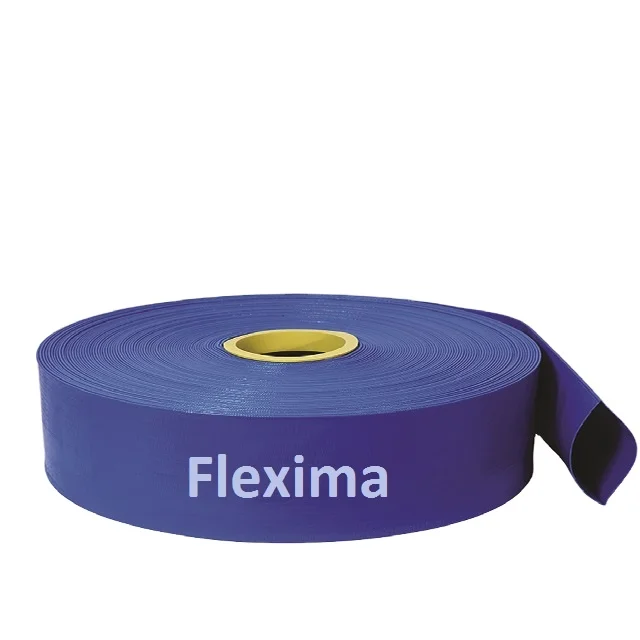 
 Гибкий ПВХ 6 дюймов синий садовых инструментов для полива и орошения и сливной шланг в самом лучшем качестве  