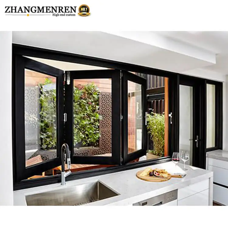 High quality fold windows impact windows aluminium doors and windows designs