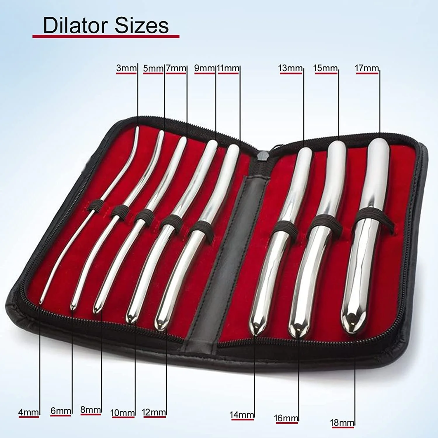 Двухсторонний расширитель Hahar набор отличного качества 8 шт. упакованных кожаных мешков стальная смола хирургическая медицинская гинекология