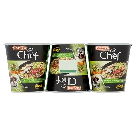 HALAL MAMEE CHEF [CUP] 62G Лапша для приготовления цыплят и шишаке 1X24