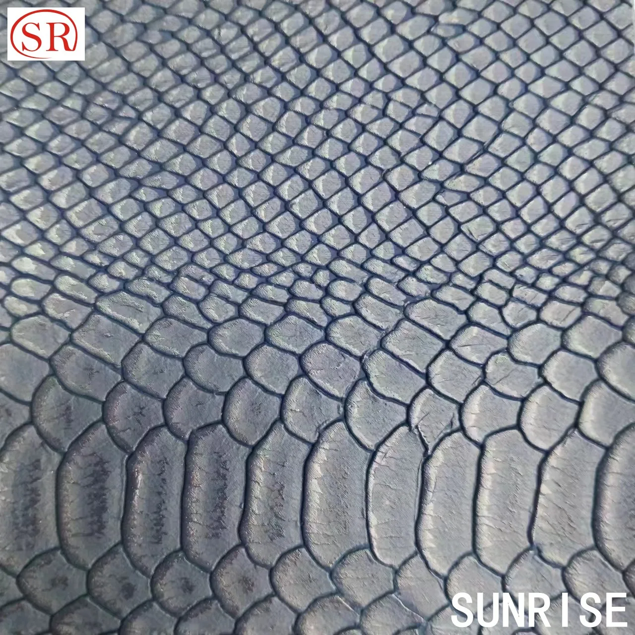 sale crocodile leather vegan leather PU synthetic leather for cushion bags