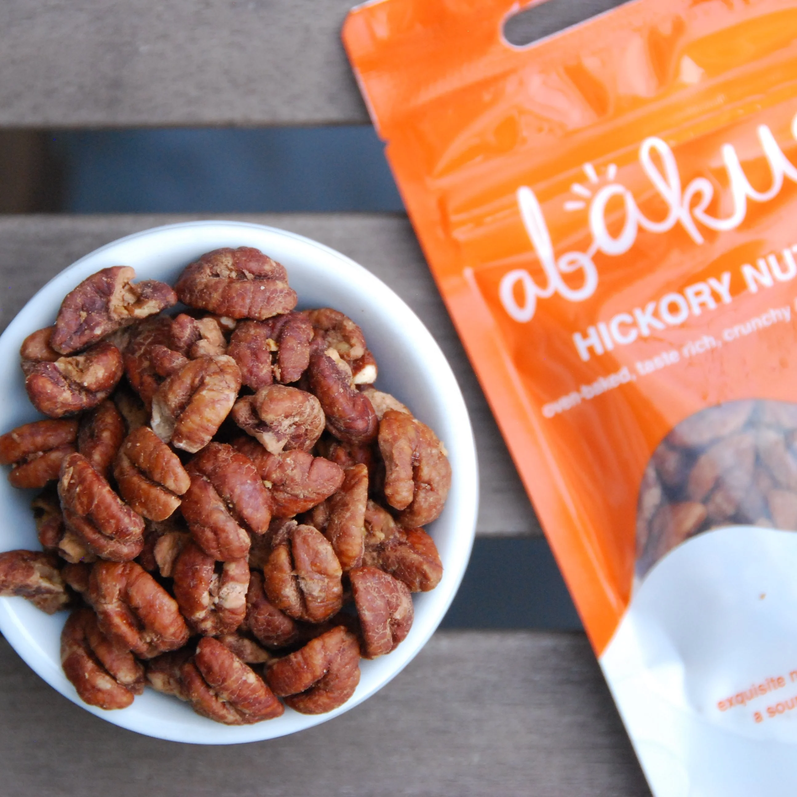 Roasted and Salted Hickory nuts