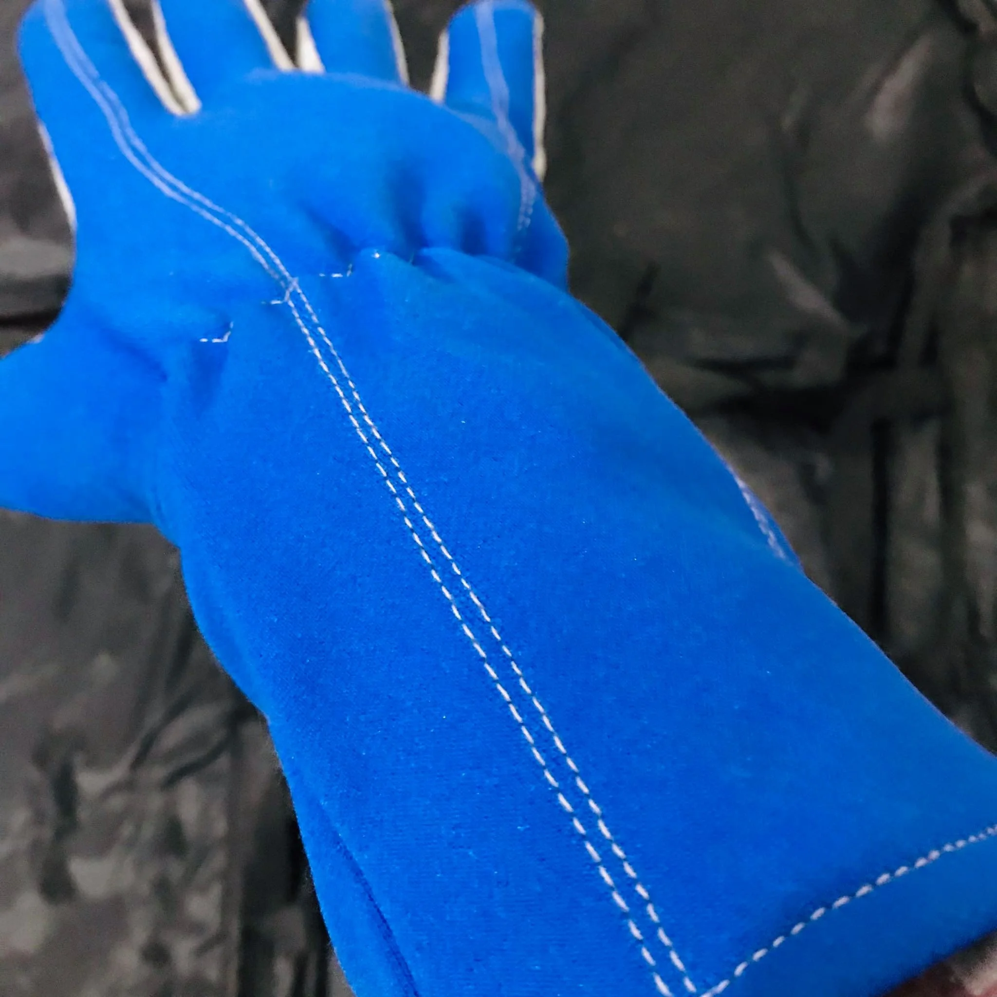 Top Quality Plus Size Best Selling Breathable Wholesale Customized Nomex Flame Retardant Fire fight Nomex Gloves