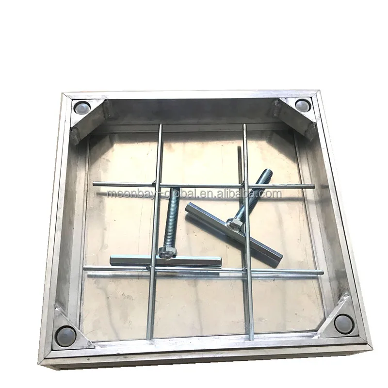 Manufacturers Composite Price Trench Recessed Cover Invisible Aluminum Access Manhole Cover