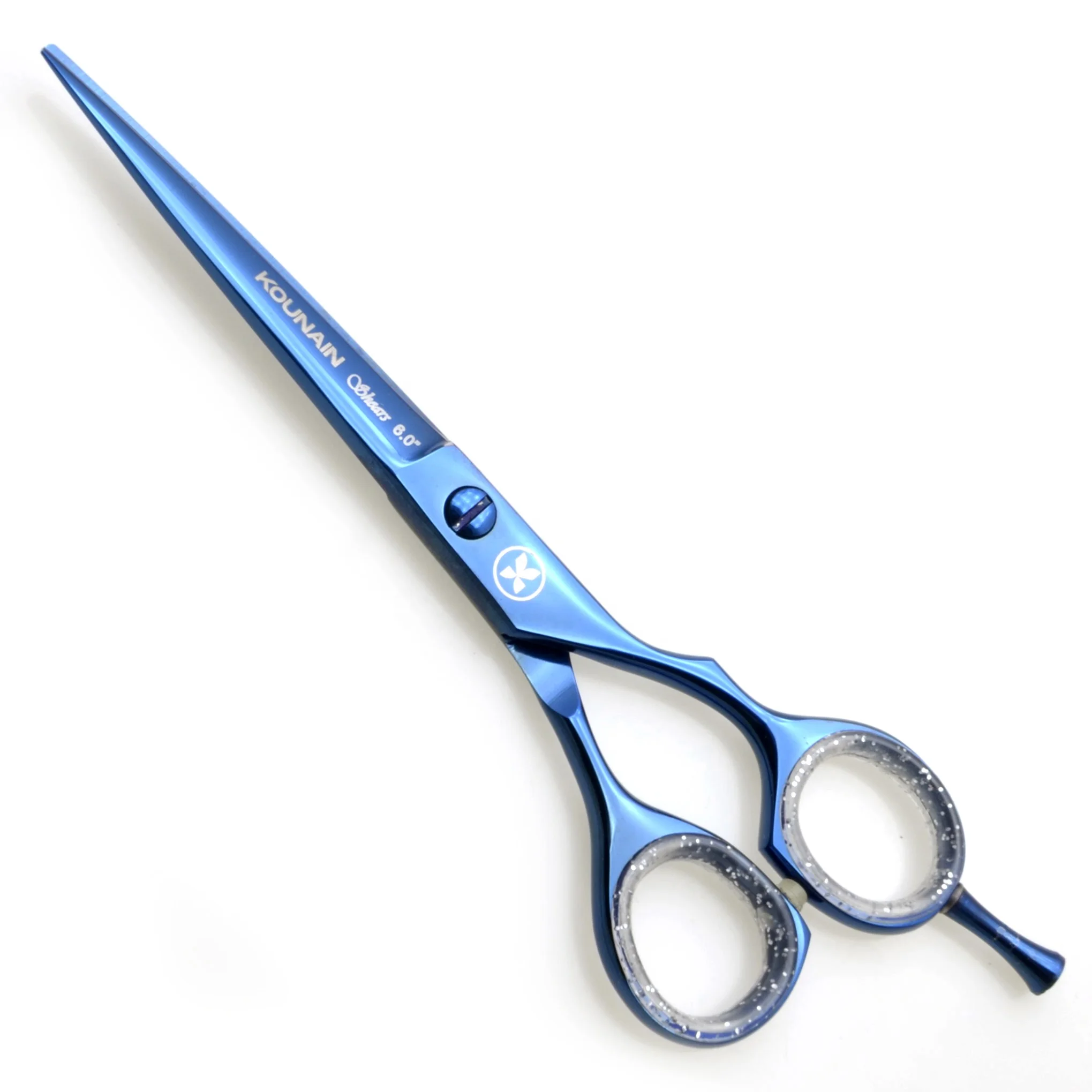 Professional Stainless Steel SS 420 Hair Cutting Scissors Sharp Tip Black Gold Blue Coated for Salon Use