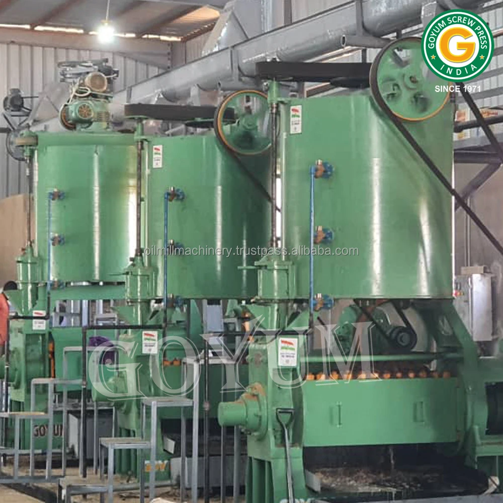 15 Tonnes Per Day Oil Expeller Mustard Coconut Ground Nut Sesame Canola Caster
