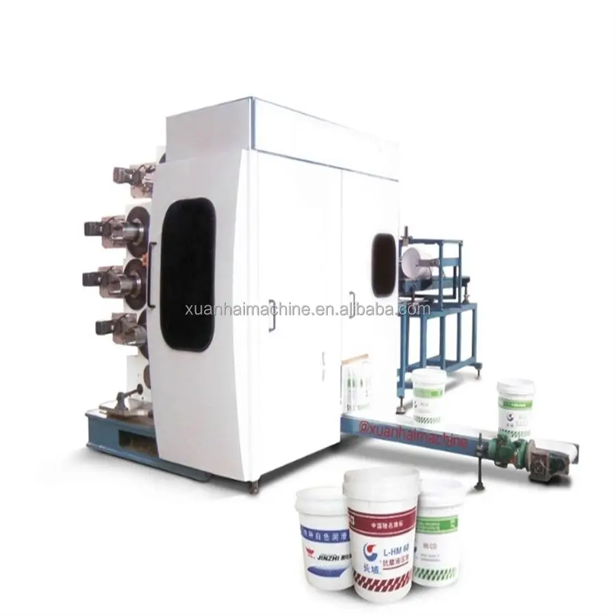 Fast Plate Changing Speed Six Color Curved Surface Offset Plastic Cup Printing Machine