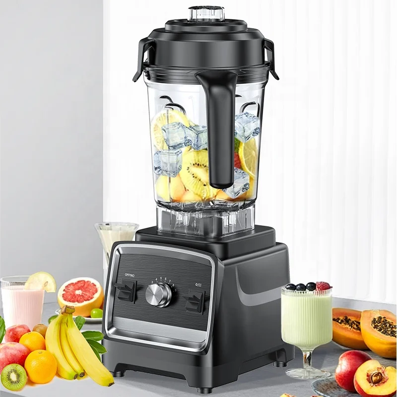 1200 watt blender for kitchen pure copper motor high performance household blender 3L plastic powerful ice blender machine