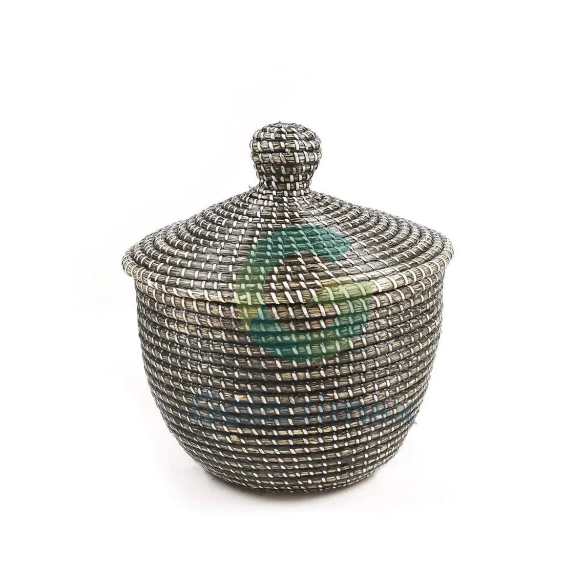 Набор из 3 тканых корзин для морских водорослей ручной работы на вьетнамской фабрике плетеная корзина оптовой продажи