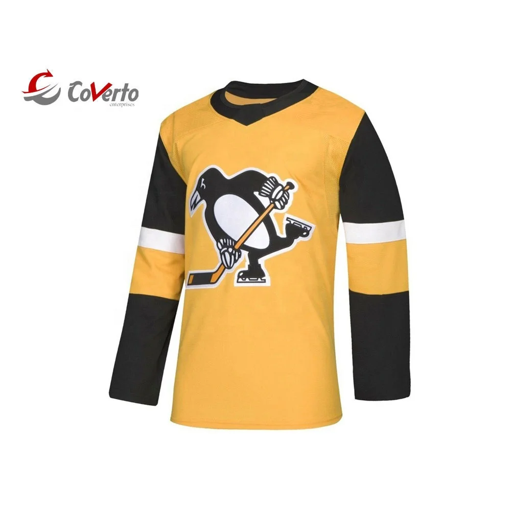 Оптовая продажа пустая хоккейная Джерси для мужчин логотип командных клубов игровая