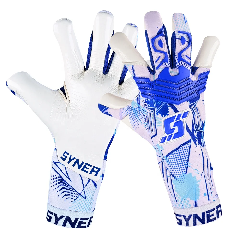 Customizable Neoprene Design Professional Goalie Gloves PU Latex Palm Goalkeeper Equipment for Football Training