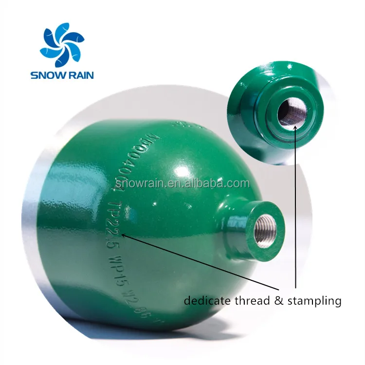 CE DOT Aluminium 14m3 Medical Oxygen Gas Cylinder China Pin Index Oxygen Cylinder Aluminium Oxygen Cylinder 105litre