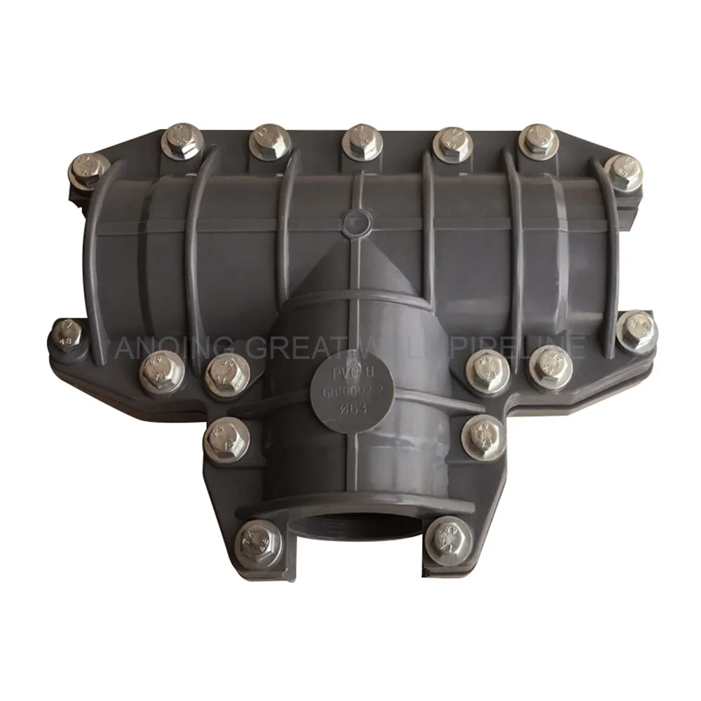 Factory sales PN10/16 HDPE Pipe Fitting  HDPE Pipe Repair Saddle Clamp