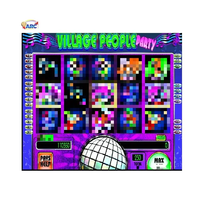 WMS Single Game Village People Wms 550  POG Game Board Manufacturer Rampage High Quality Fish Table Shooting Game WMS550 POG Gam