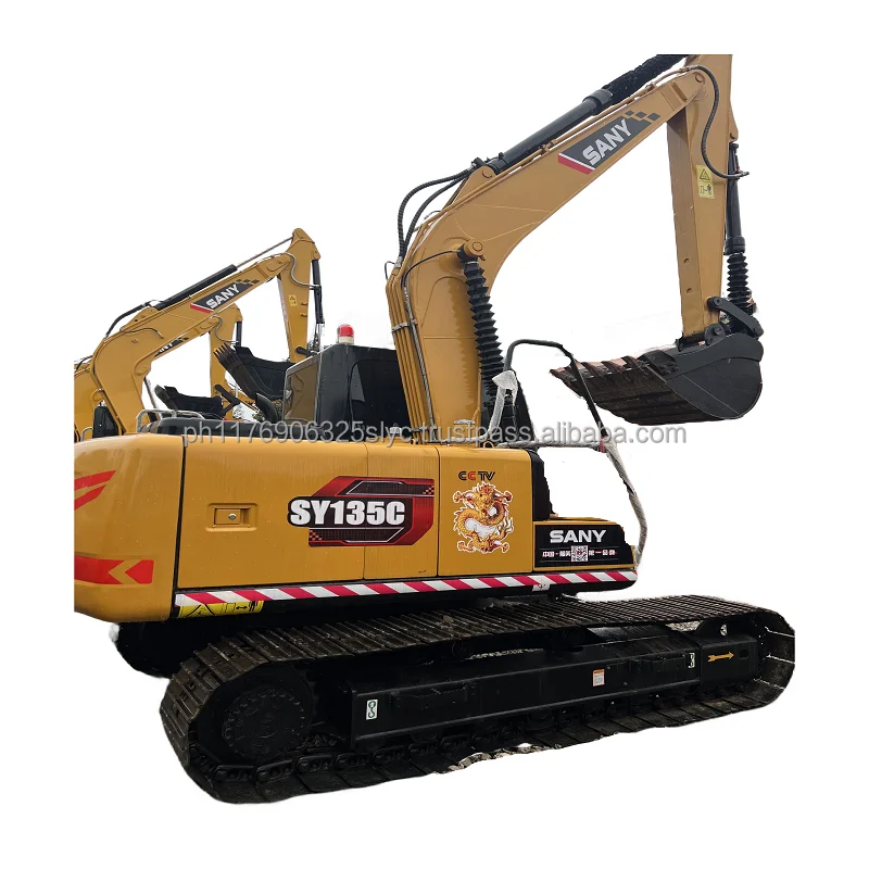 The Price Of Energy Mining sany sy135c Excavation machines Used excavator in Colombia VietNam cambodia africa benin Ghana