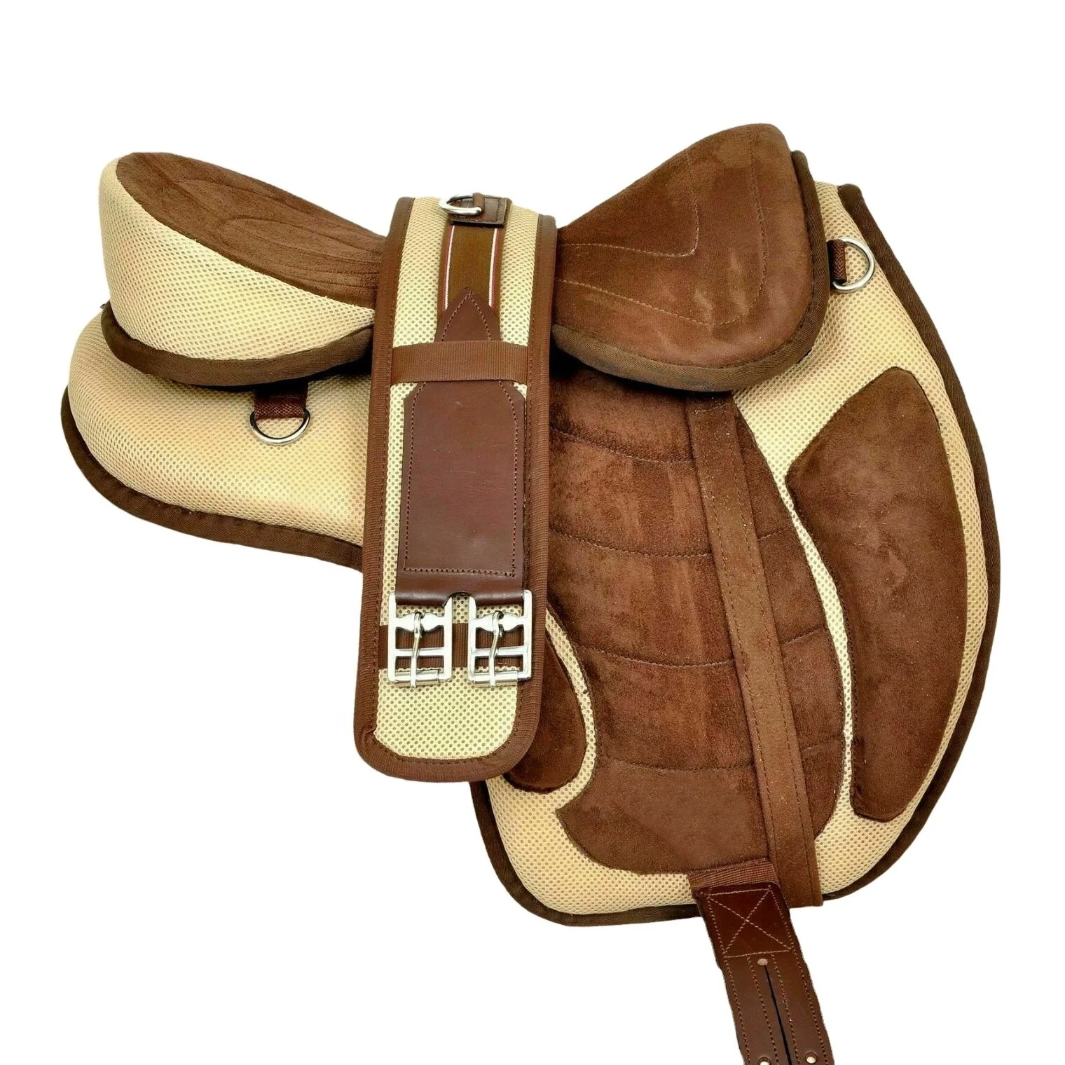 Horse Saddle Durable Treeless Freemax Synthetic English Horse Saddle At Factory Price