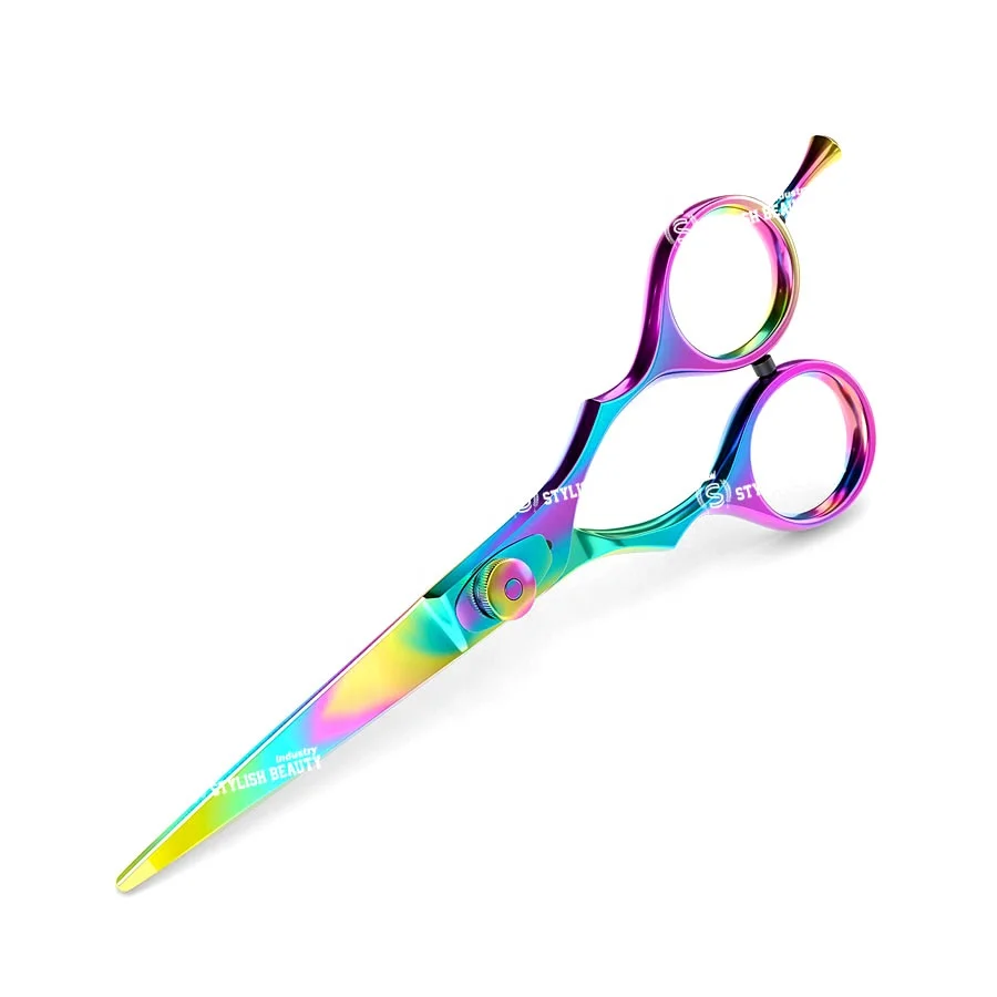 Wholesale Japanese Stainless Steel Beauty Tool Professional Razor Edge Hair Cutting Shears Barber Scissors With Custom Logo