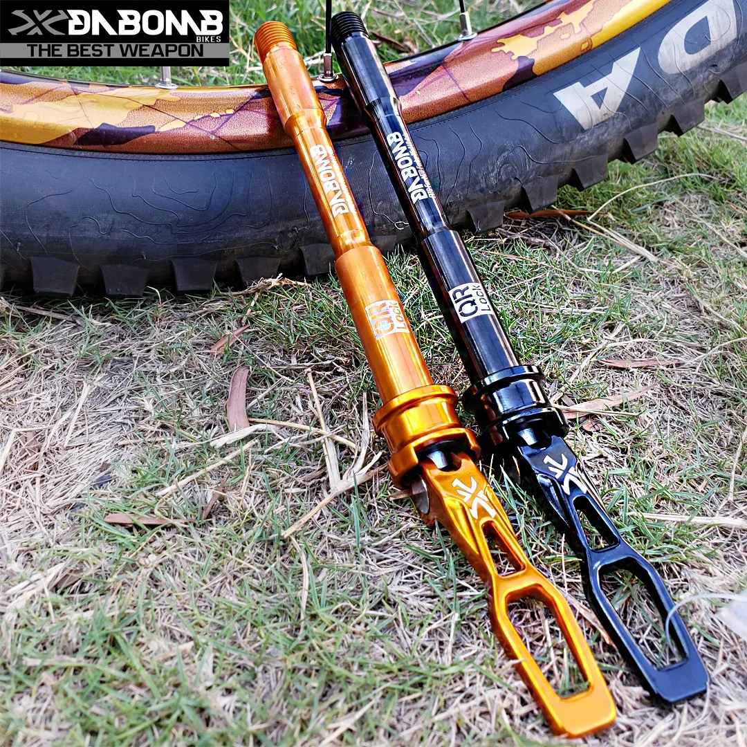 DABOMB MTB Patent 110mm*15mm Boost Alloy 7075 Mountain Bike QR Front Thru Axle