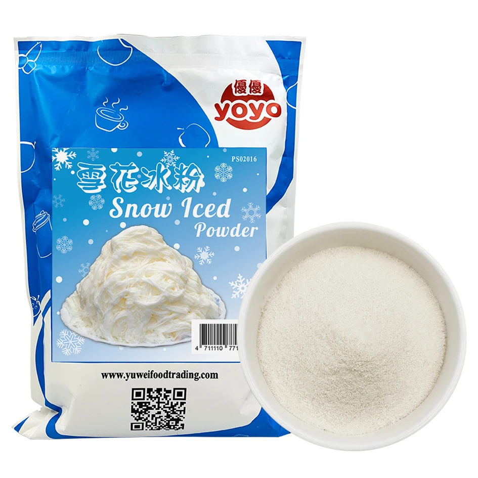 Снежный ледяной порошок для ледяных продуктов Тайвань пузырьковый чай ингредиент