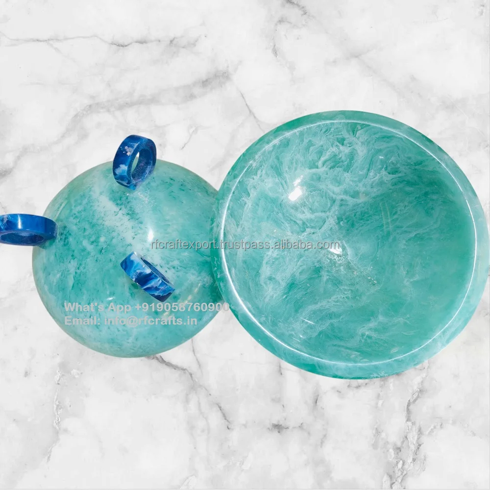 Customizable Modern Design Resin Acrylic Fruit Salad Bowl Sustainable Feature for Hotel Meals Home & Living Room Business Gifts