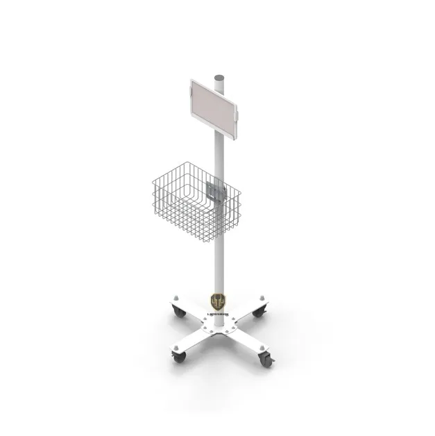 computer pc trolley design medical simple mobile cart