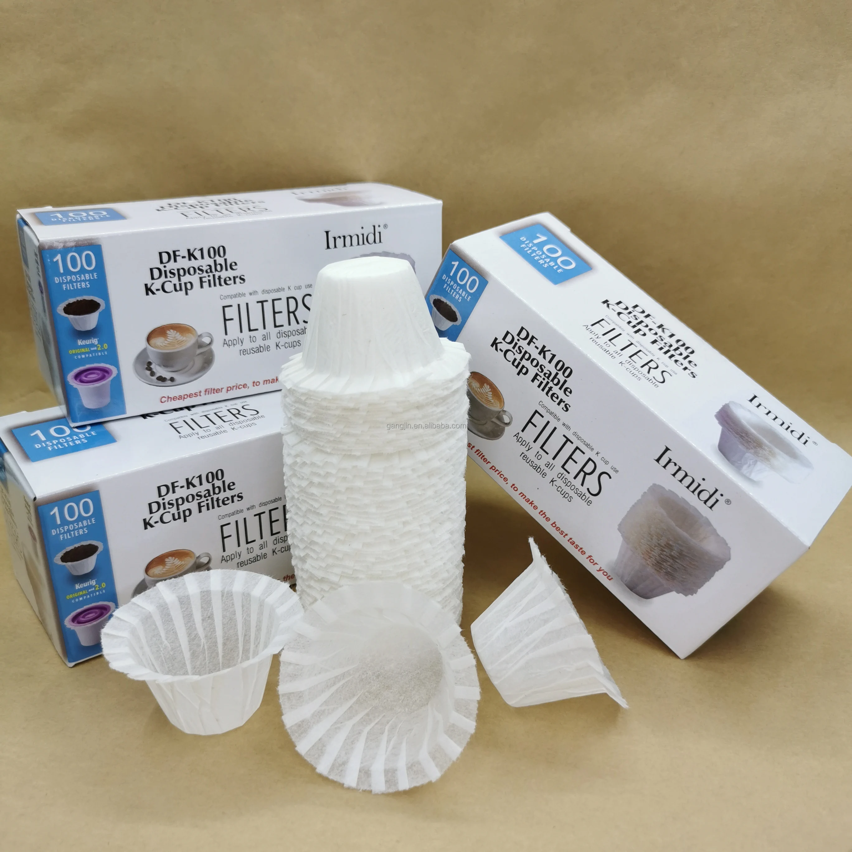 Amazon hot selling product Disposable paper filters High quality coffee filters K-cup filter