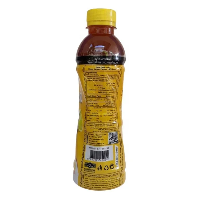 Best Selling 350ml IBEV Brand Date Palm Honey Lemon Juice Halal for Nutrition Healthy Drink Beverage Made in Thailand