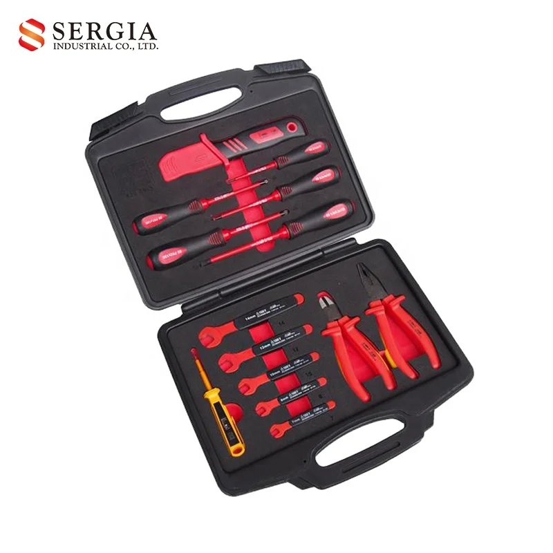 4-15PCS 1000V Insulated Tool Set VDE Pliers Set & Screwdriver Set Combination Hand Tool
