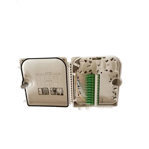 Водонепроницаемый IP68 24 порта ODP / ODB FDB NAP волоконно-оптическая коробка для