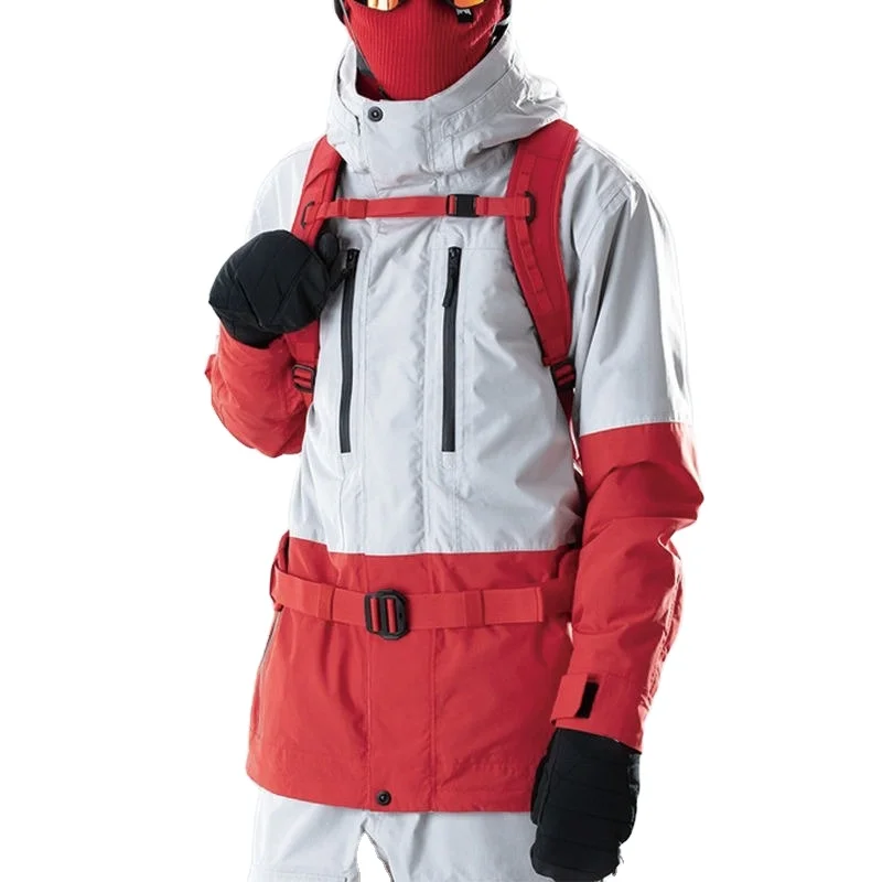 Custom Logo Breathable Snow Wear Winter Snowboard Jacket Men Women Snow Suit Waterproof Warm Ski Jacket Coat