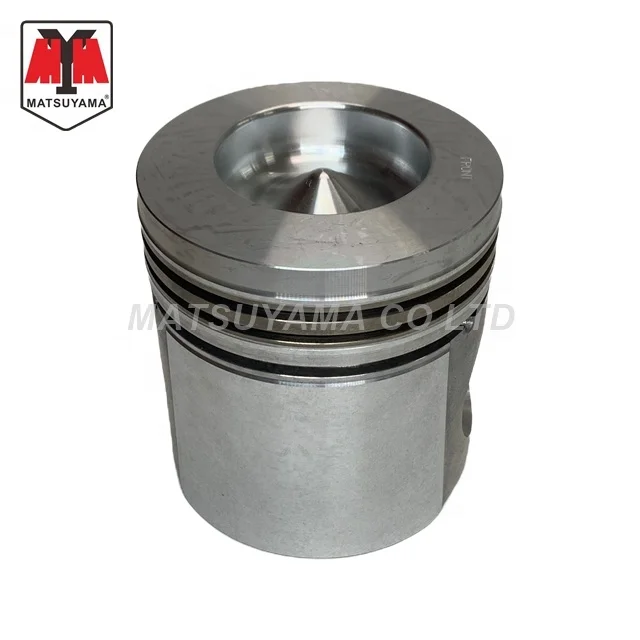 S6D114 SA6D114E-1 Aluminum Piston for Komatsu Heavy Machinery WA420 WA420-3 OEM 6742015067 6742-01-5067