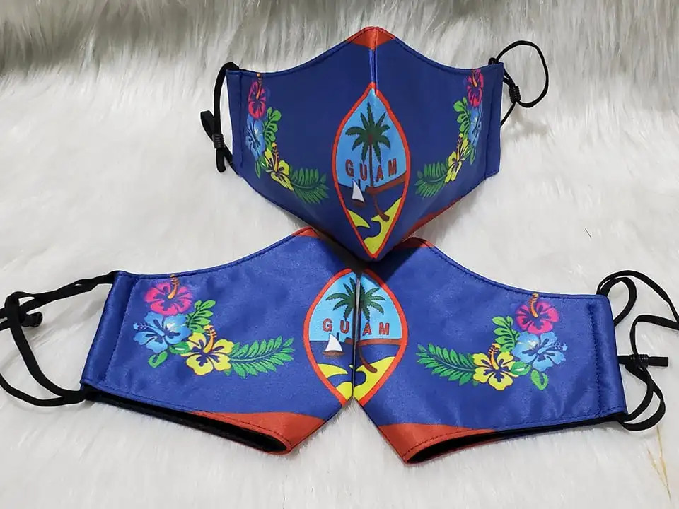 Manufacturer 3d Printing  Designer Reusable Granada Dominica St Kitts St lucia Cuba Country Flag face mas k Adult