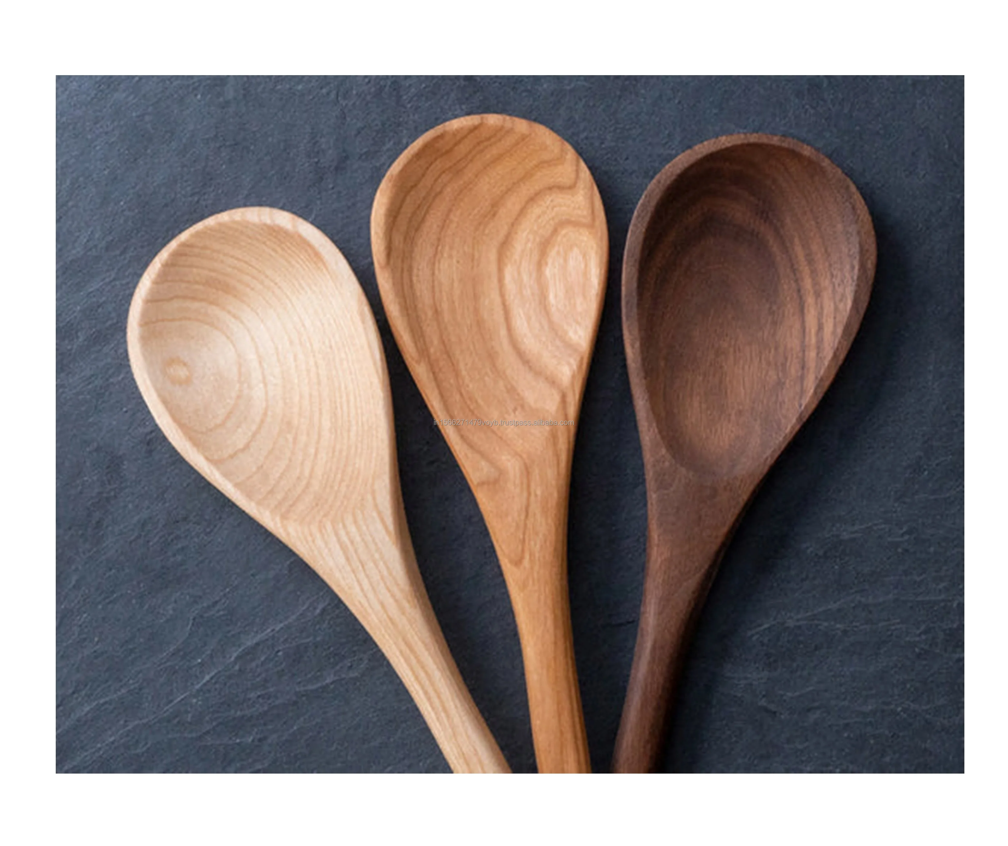 Premium Handmade Wooden Spatula Set Best Silicone Kitchen Utensils from India Tested & Reviewed for Ice Usage