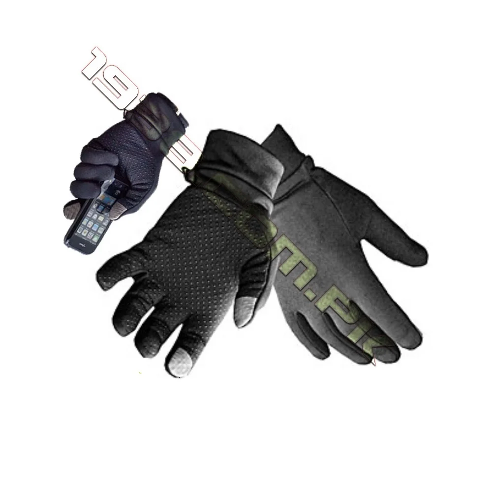 500-i All Weather Touch Screen Glove Light Weight Water Resistant Needle Proof Mobile Leather Gloves from Pakistan