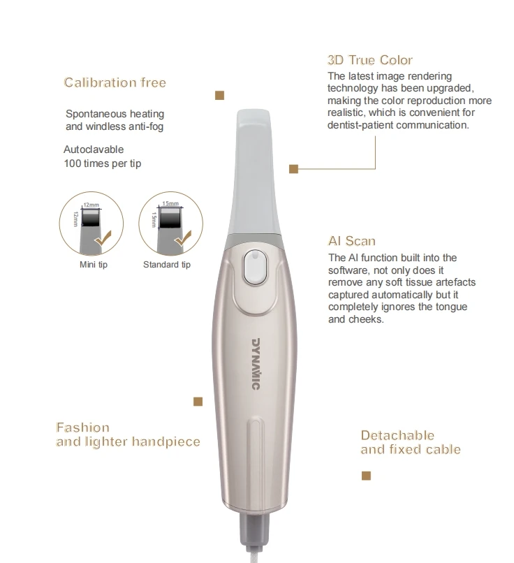 cost effective dental intraoral 3d scanner Dynamic intraoral scanner