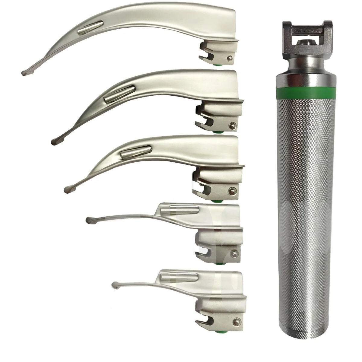
High Quality Medical Surgical Instruments LED Miller Macintosh Laryngoscope Kit 