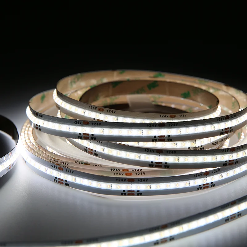 Factory Sale 180 Degree 5CM Cutting 300 LED 12 Volt Cob Led Strip