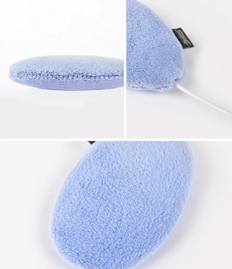 Low MOQ Cute Plush Cover USB portable electric heated Usb Hand Warmer