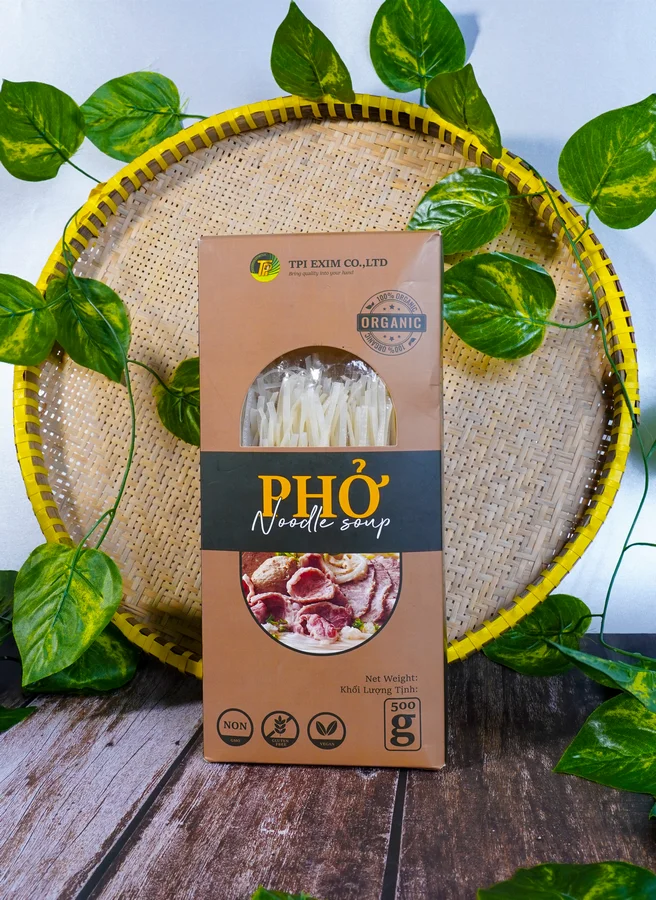 New Design Wholesale Food Grade Noodle Vietnamese Rice Vermicelli Good Taste Boil To Eat Natural Ingredients Custom Packaging