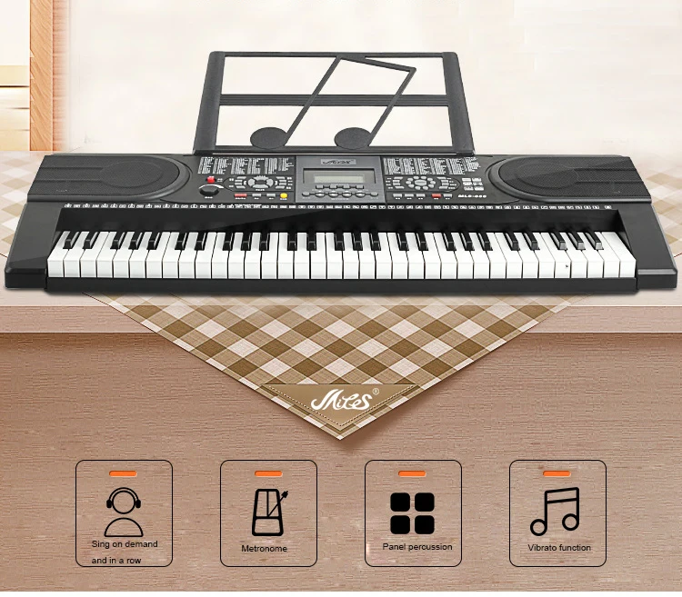 Starway Factory Outlets New Hot Sale 61 Keys Electronic Organ Key With Usb For Kids Adults Church And Training