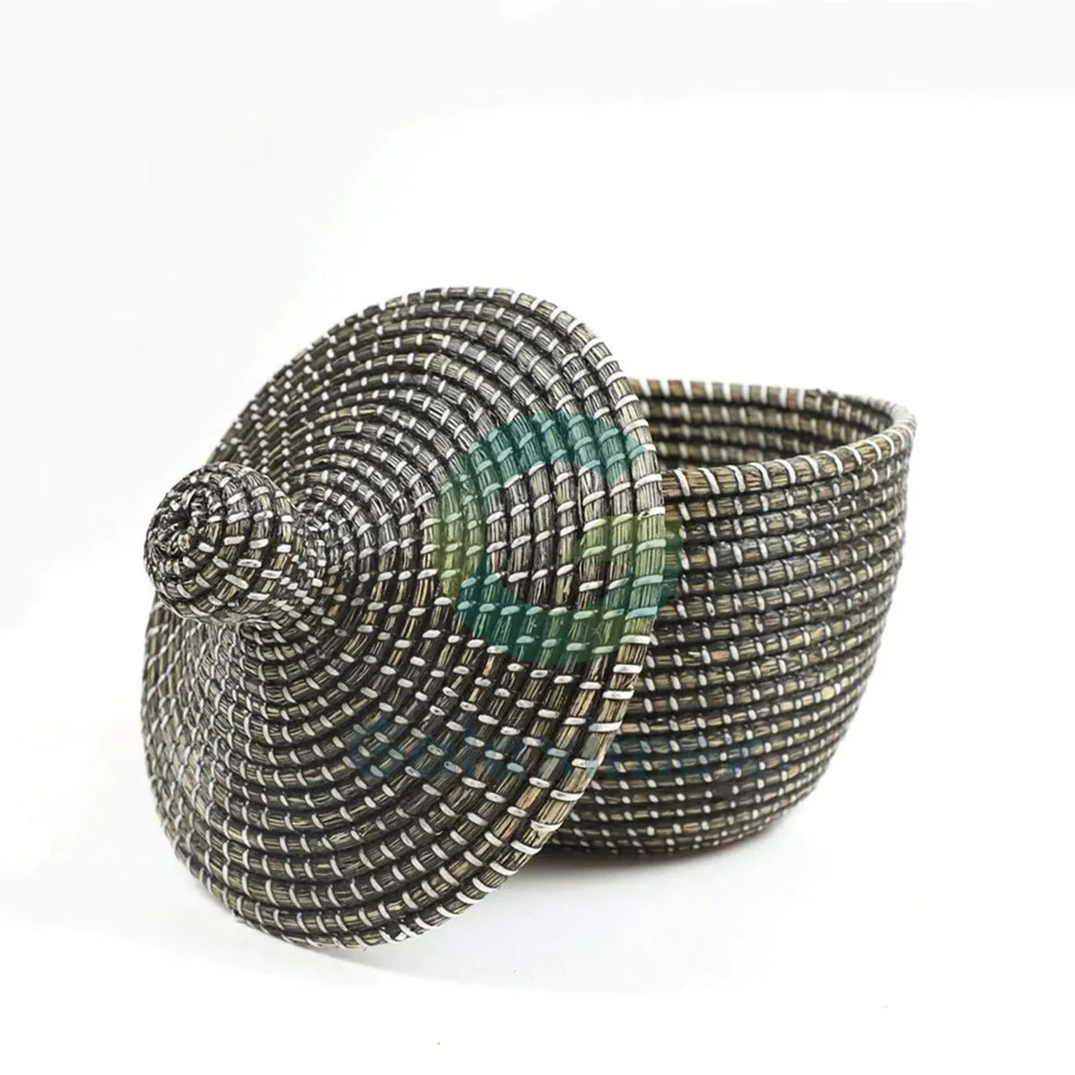 Набор из 3 тканых корзин для морских водорослей ручной работы на вьетнамской фабрике плетеная корзина оптовой продажи