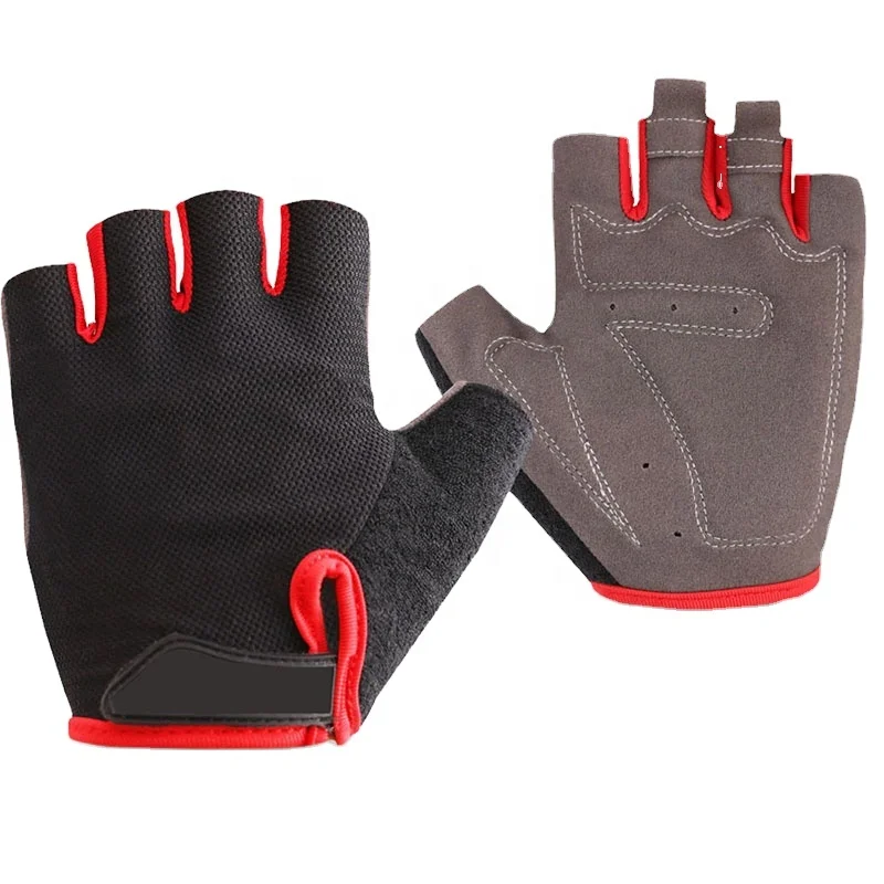 Gloves Finger Cycling Custom Gloves Breathable Anti-Slip Outdoor Sports Riding Summer Gloves