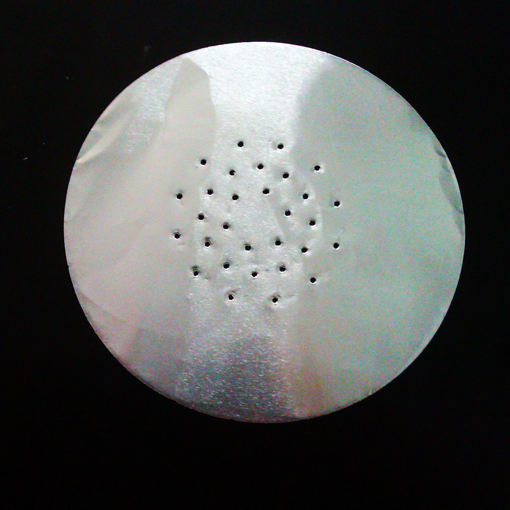 5.5' Square Hookah Tinfoil with Hole Circular Smoking Shisha Perforated Tin Foil for Hookah Bowls